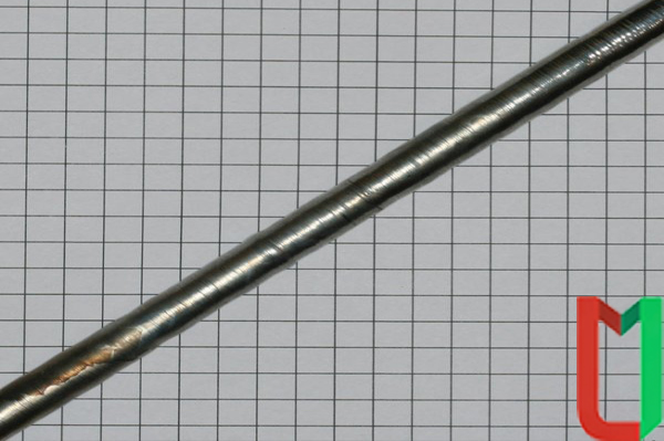 Гафниевый пруток ГФИ-1 41 мм